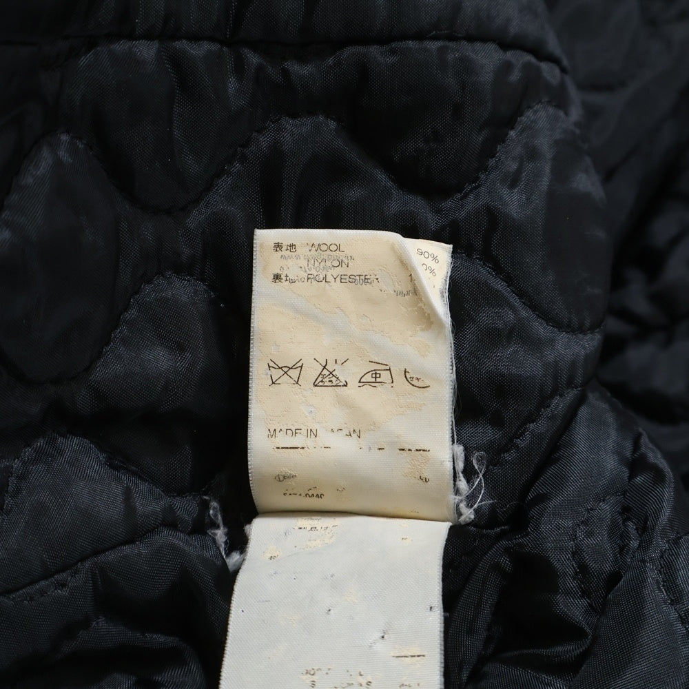 NEIGHBORHOOD(ネイバーフッド) 07AW ×FRAGMENT DESIGN FR.PEA/M-COAT フラグメント ジップアップPコート ブラック SPFR-JK-01