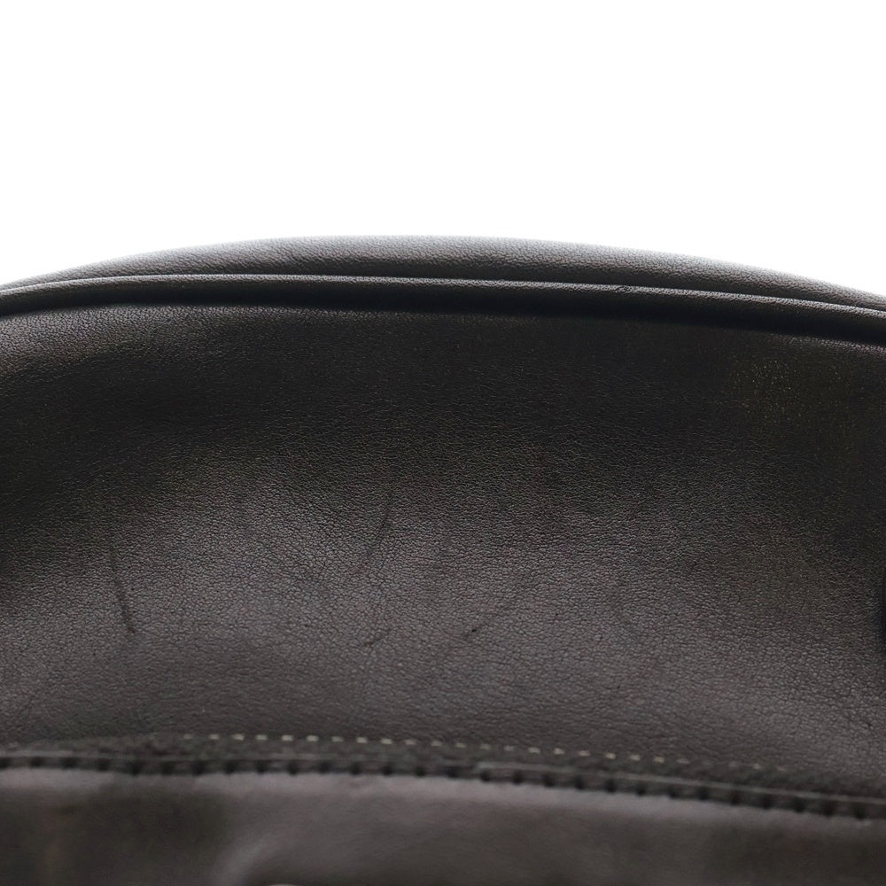 COACH(コーチ) グラハム ロゴプレートデザイン レザー ショルダーバッグ ブラック G2321-C2931