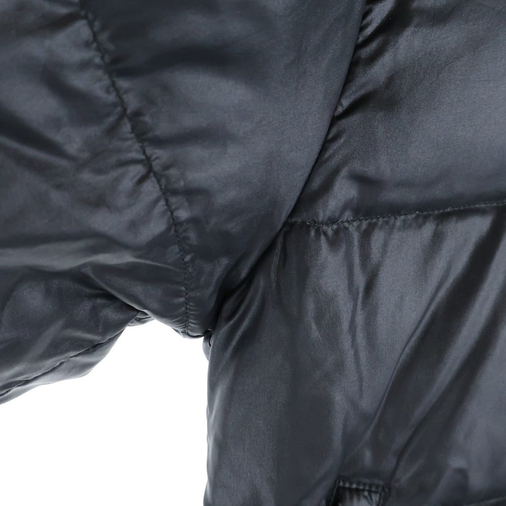 DUVETICA(デュベティカ) GOCCIA ゴッチャ デザイン ダブルポケット フーデッド ジップアップ ダウンジャケット ブラック FGC-1001R