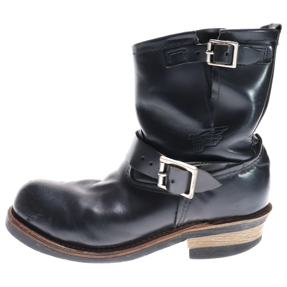 RED WING(レッド ウイング) 2976 8-INCH SHORT ENGINEER ショートエンジニアブーツ レザー ワークブーツ ブラック