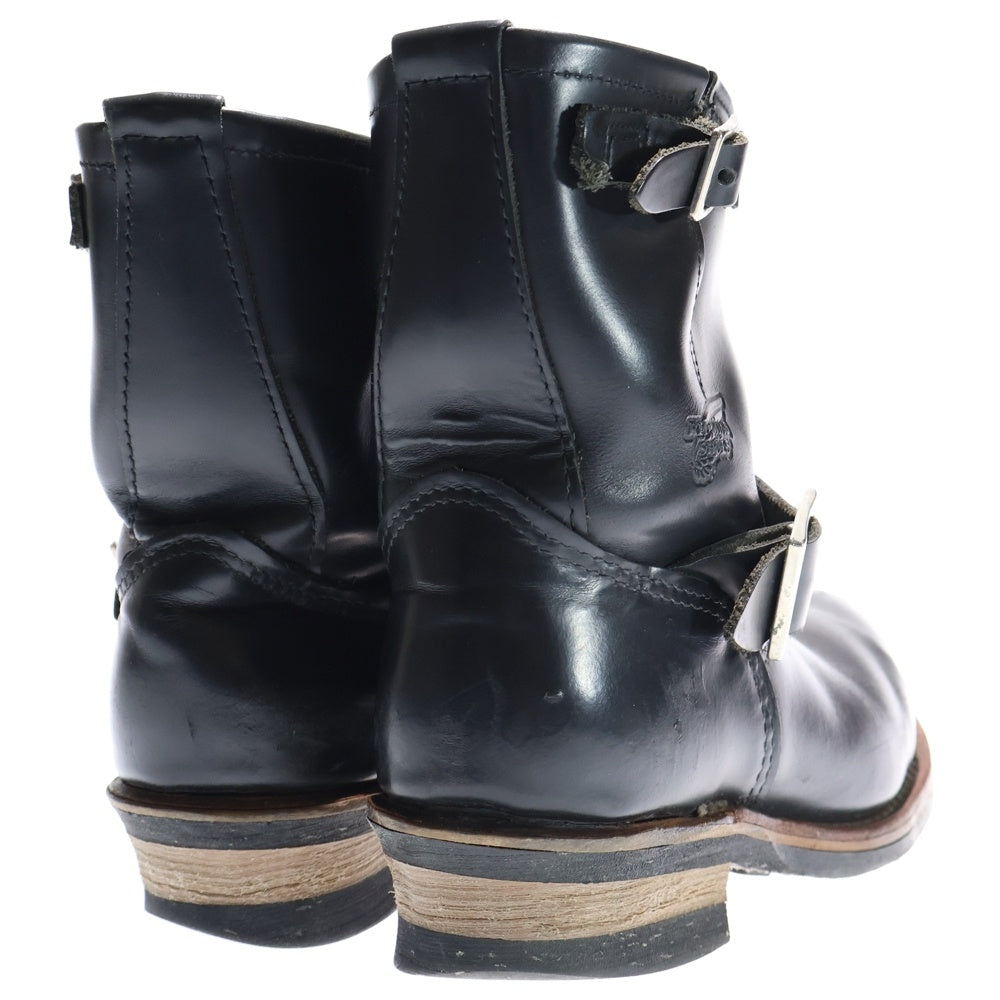 RED WING(レッド ウイング) 2976 8-INCH SHORT ENGINEER ショートエンジニアブーツ レザー ワークブーツ ブラック