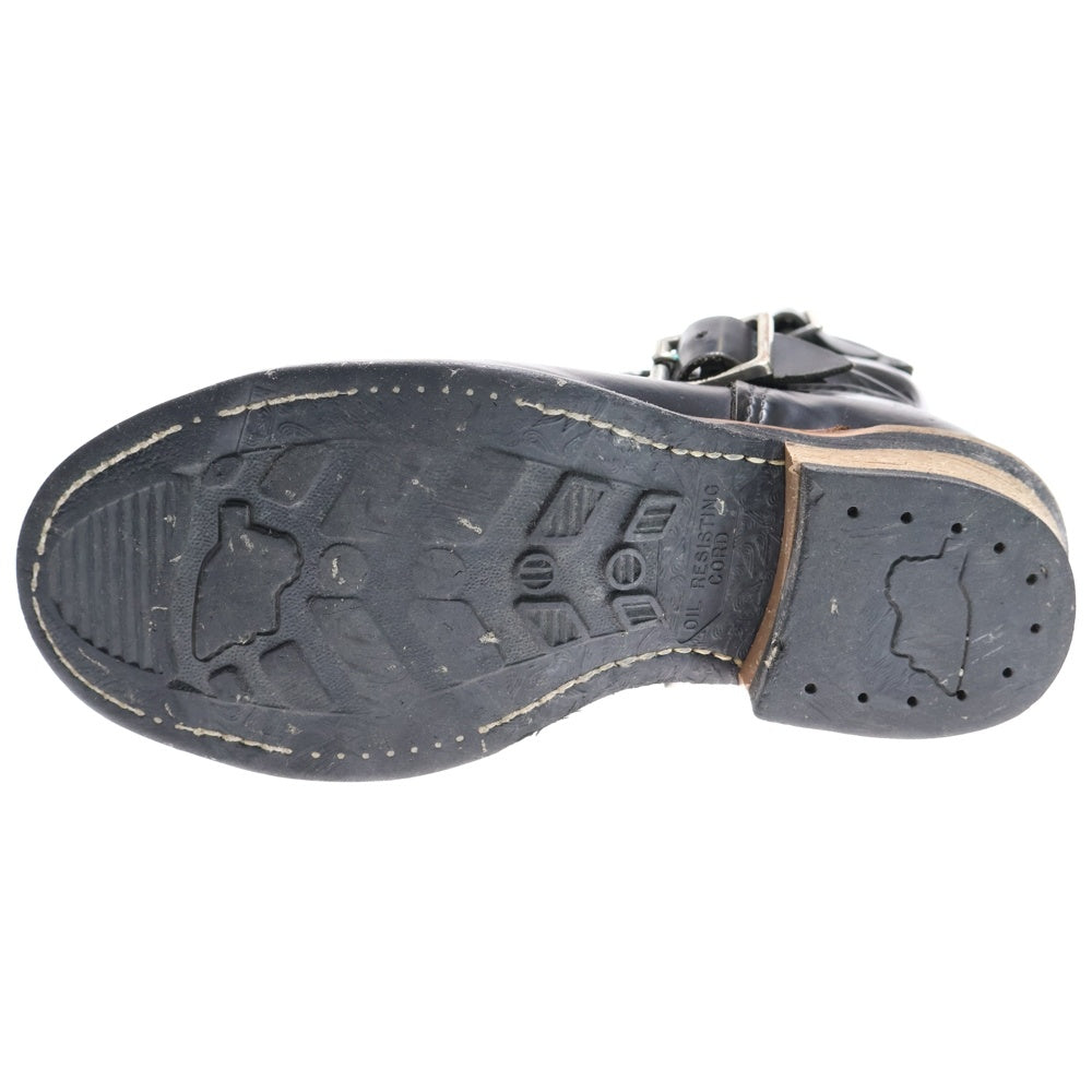 RED WING(レッド ウイング) 2976 8-INCH SHORT ENGINEER ショートエンジニアブーツ レザー ワークブーツ ブラック