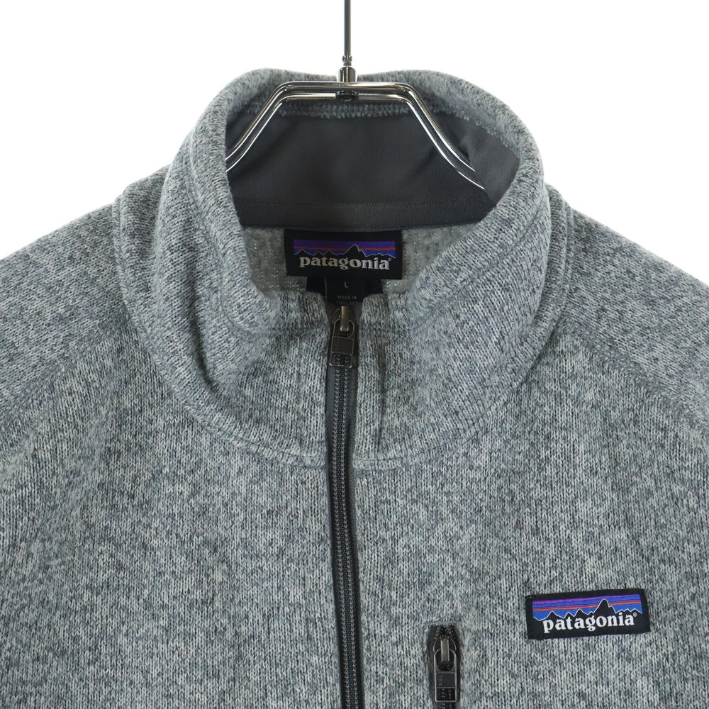 PATAGONIA(パタゴニア) 23AW BETTER JACKET 胸ロゴデザイン マルチポケット ジップアップ ベータジャケット グレー 25528FA23