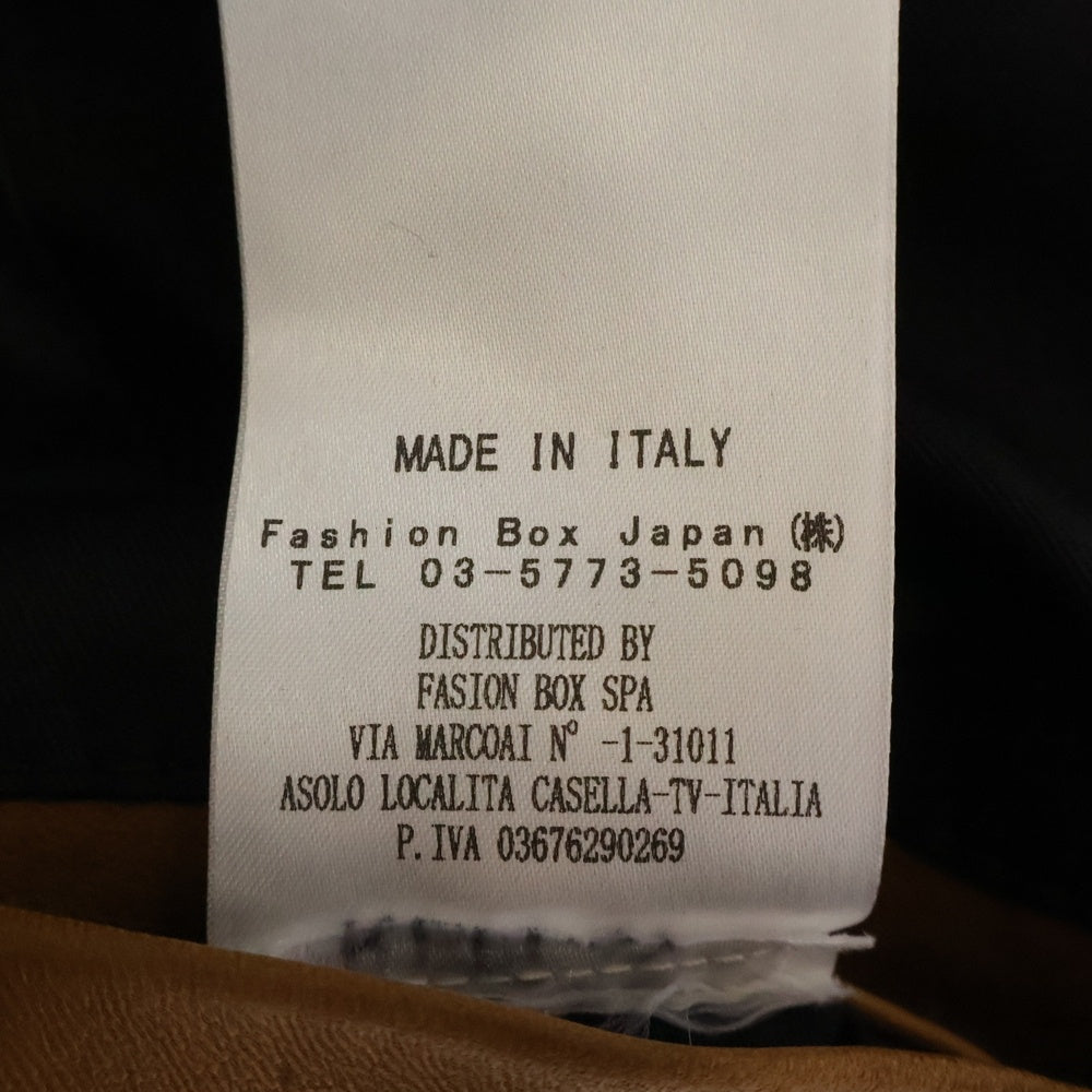 REPLAY(リプレイ) イタリア製 ラムレザー シングルライダースジャケット ブラウン M8885.000.82926