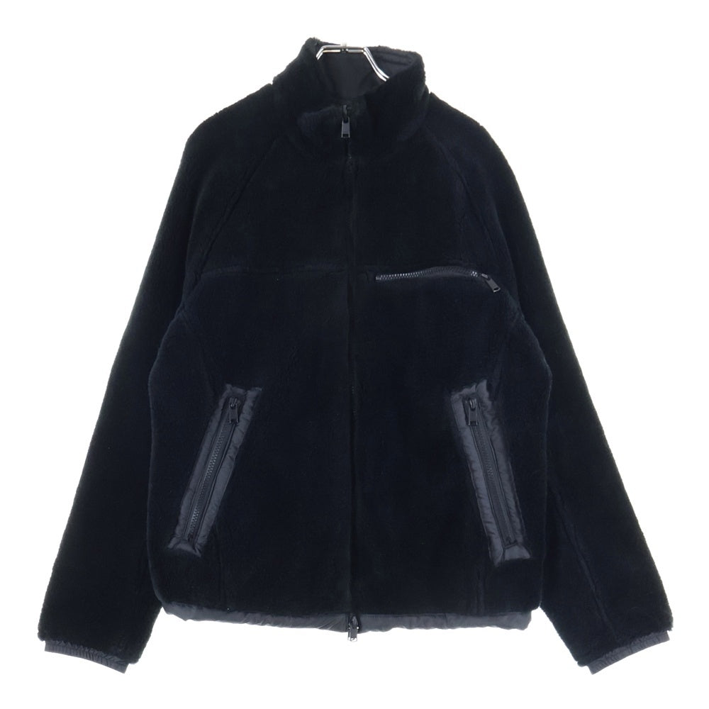 nonnative(ノンネイティブ) リバーシブル ジップアップフリースジャケット ブラック