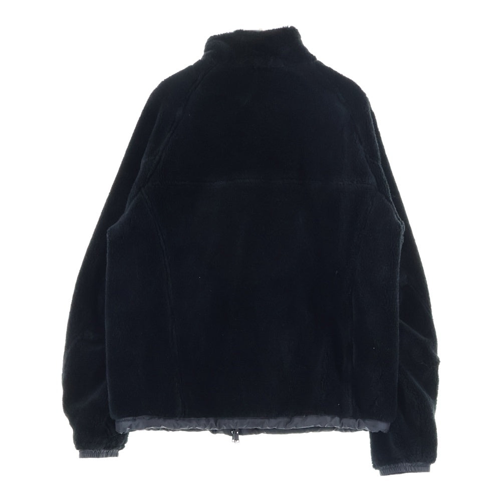 nonnative(ノンネイティブ) リバーシブル ジップアップフリースジャケット ブラック