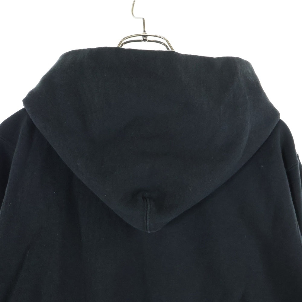 nonnative(ノンネイティブ) 19SS DWELLER HOODY COTTON SWEAT OVERDYED ドウェラー コットン オーバーダイド プルオーバースウェットパーカー フーディー ブラック NN-C3551