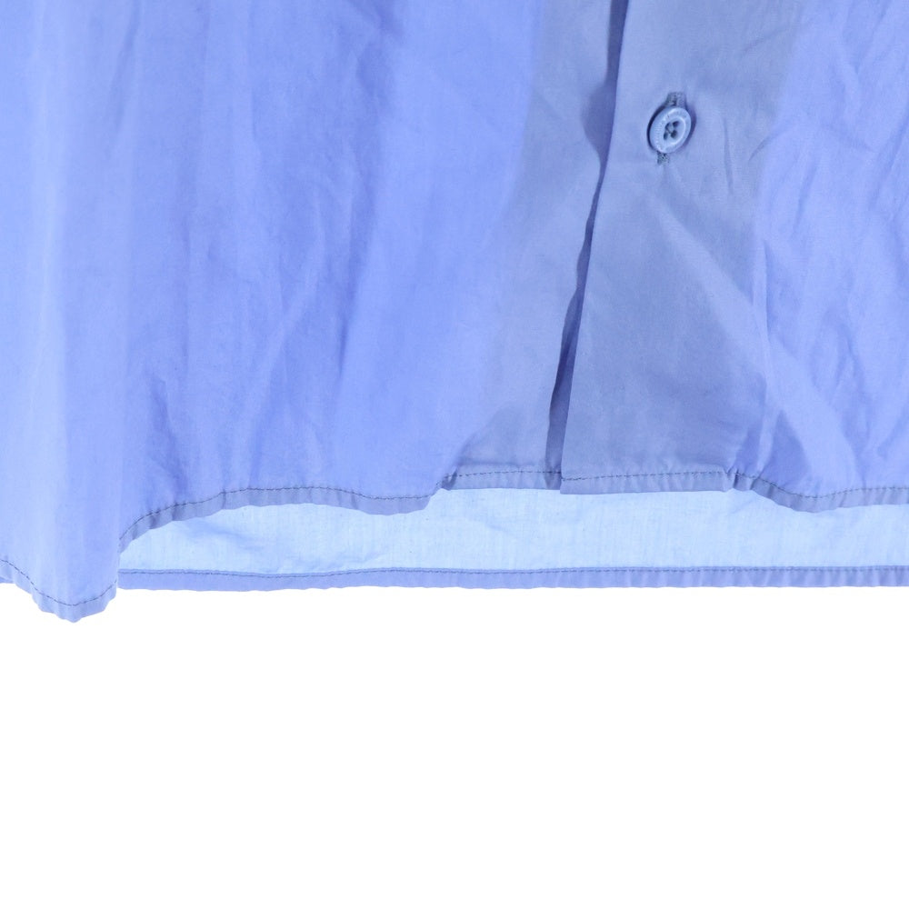 nonnative(ノンネイティブ) 17SS CLEAK SHIRT S/S COTTON BROAD クリーク ブロード ショートスリーブ コットンシャツ ブルー NN-S3124