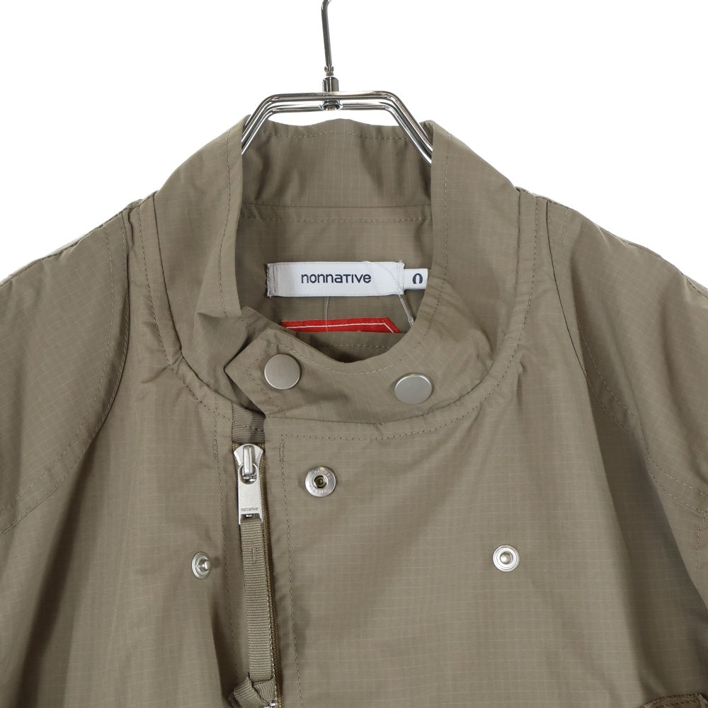 nonnative(ノンネイティブ) 16AW DICROS MAURI WINDSTOPPER ディクロス マウリ ウィンドストッパー ダブルライダースジャケット ベージュ NN-J3004