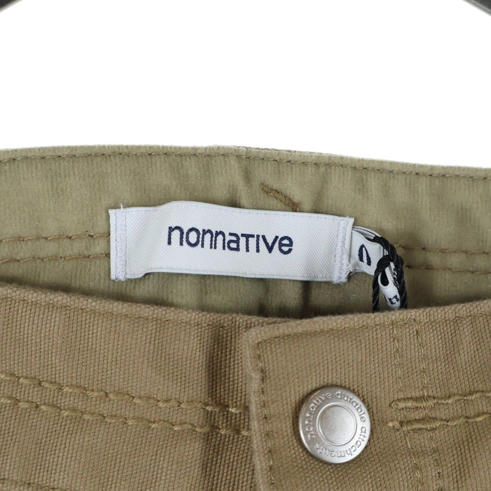 nonnative(ノンネイティブ) DWELLER 5P JEANS DROPPED FIT C/P OXFORD STRETCH ドウェラー ドロップド フィット オックスフォード ストレッチ ファイブパネル デニムパンツ NN-P3803
