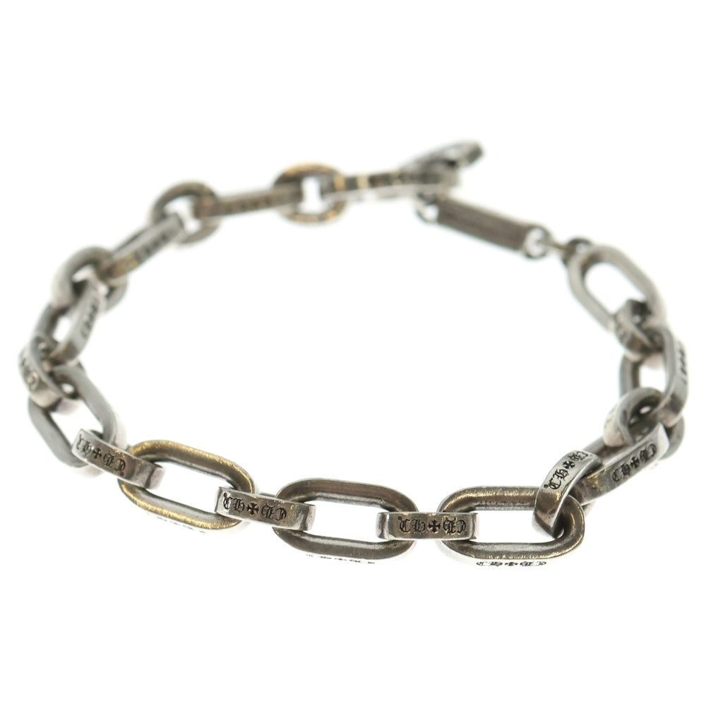 CHROME HEARTS(クロムハーツ) PAPER E CHAIN/ペーパーEチェーン シルバーブレスレット 10LINK