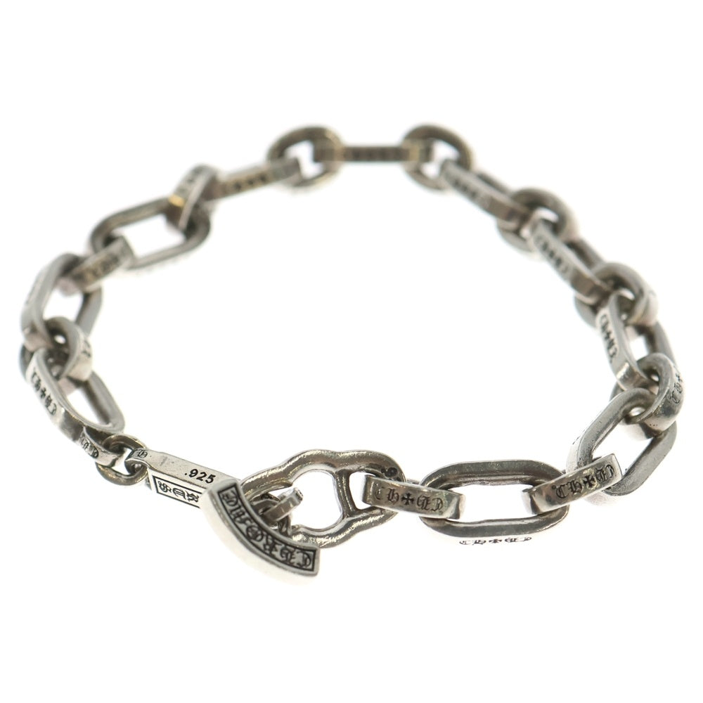 CHROME HEARTS(クロムハーツ) PAPER E CHAIN/ペーパーEチェーン シルバーブレスレット 10LINK