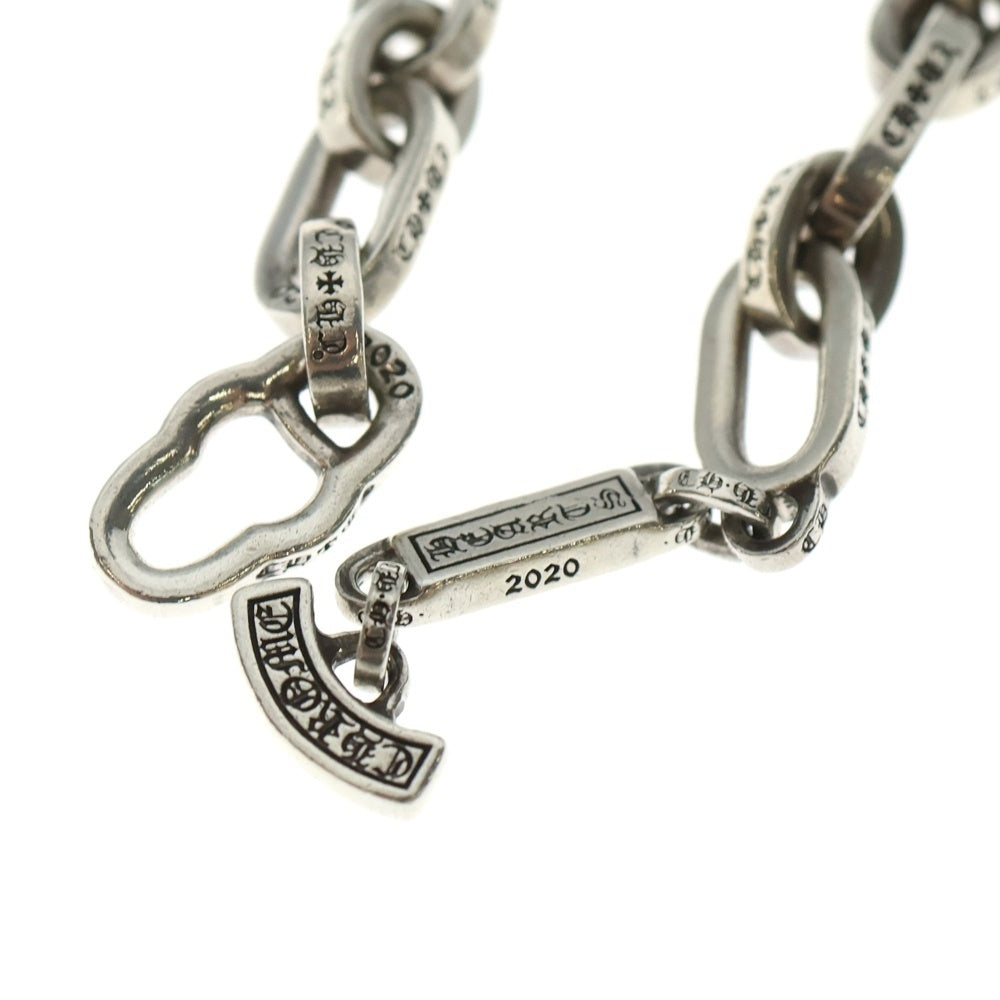CHROME HEARTS(クロムハーツ) PAPER E CHAIN/ペーパーEチェーン シルバーブレスレット 10LINK