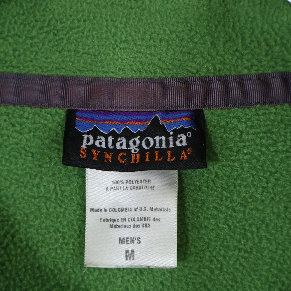 PATAGONIA(パタゴニア) 07AW SYNCHILLA シンチラ スナップT フリース プルオーバージャケット グリーン 25450F7
