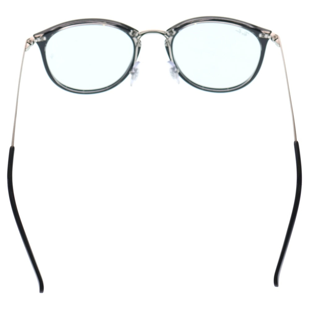Ray Ban(レイバン) サイドロゴデザイン ウェリントン カラーレンズ サングラス メガネ ブラック RB7140
