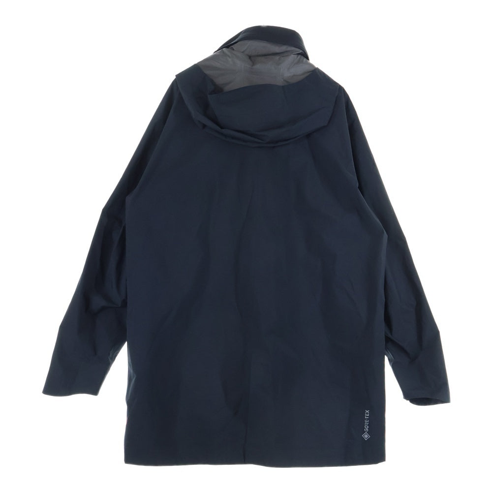 MAMMUT(マムート) GORE-TEX UTILITY HS COAT ゴアテックス アームロゴデザイン フーデット ユーティリティコート ブラック 1010-29310