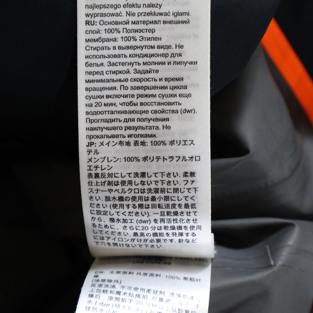 MAMMUT(マムート) GORE-TEX UTILITY HS COAT ゴアテックス アームロゴデザイン フーデット ユーティリティコート ブラック 1010-29310