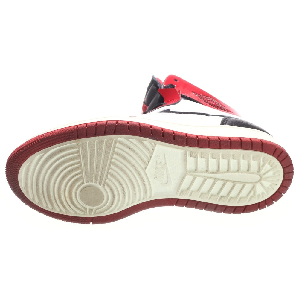 NIKE(ナイキ) WMNS AIR JORDAN 1 HIGH ZOOM CHICAGO ウィメンズ エア ジョーダン 1 ハイ ズーム シカゴ ハイカットスニーカー レッド レディース US6.5/23.5cm CT0979-610