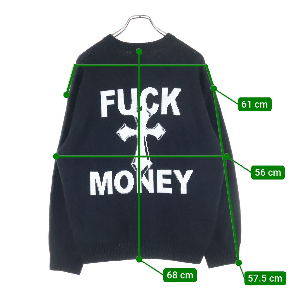 SUPREME(シュプリーム) 24AW Fuck Money Sweater ファックマネー 