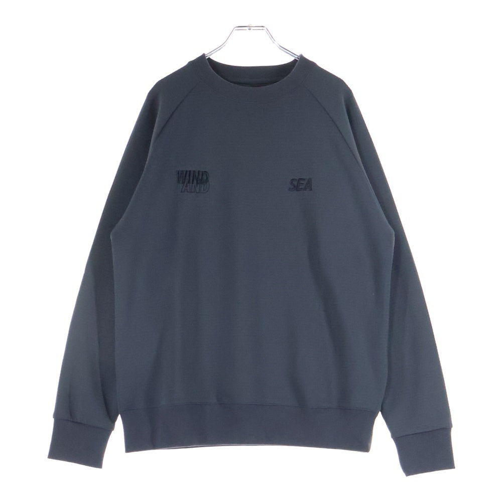 WIND AND SEA(ウィンダンシー) WIND AIR TEX RAGLAN CREW NECK ウィンドエアテックス ラグランクルーネック スウェット トレーナー グレー WDS-O-ESS-25-Q1-TFW-06