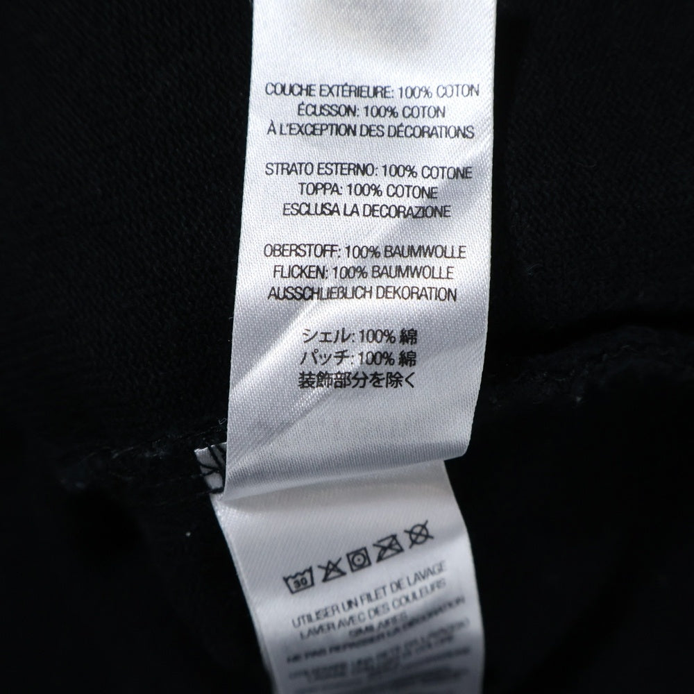 SUPREME(シュプリーム) 24AW Chest Stripe Rugby チェストストライプ ラグビースウェットシャツ ブラック/ホワイト