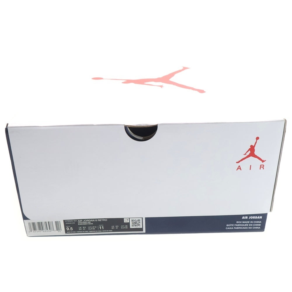 NIKE(ナイキ) AIR JORDAN 6 RETRO OLYMPIC エアジョーダン6 レトロ オリンピック ハイカットスニーカー ホワイト/ネイビー US9.5/27.5cm CT8529-164