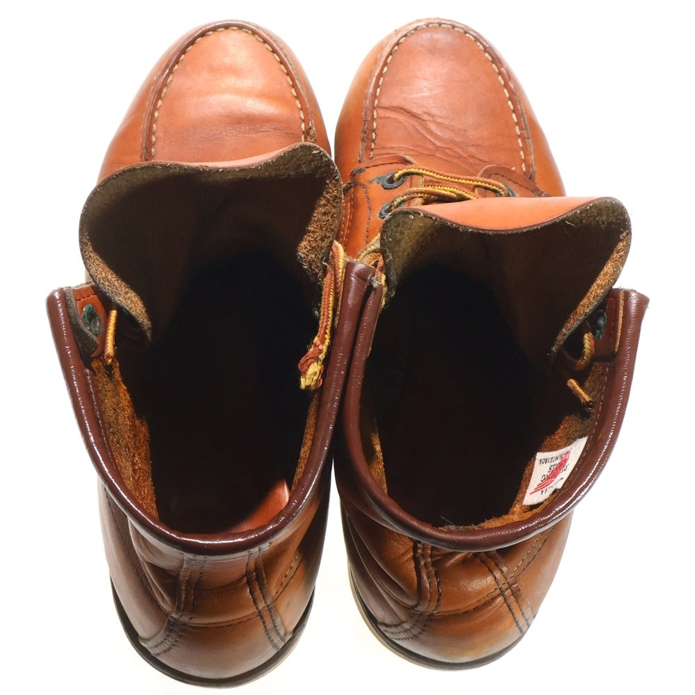 RED WING(レッド ウイング) 90S 875 IRISH SETTER USA製 アイリッシュセッター レザー レースアップ ワークブーツ ブラウン