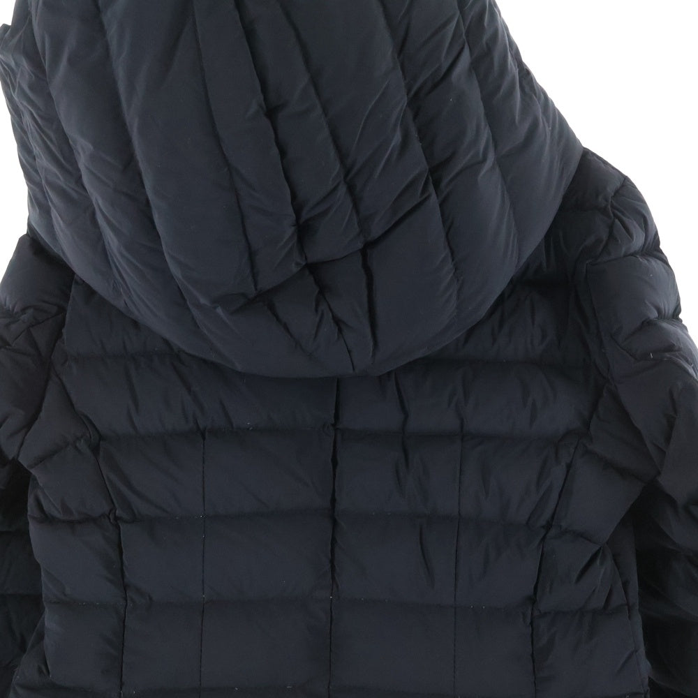 MONCLER(モンクレール) 18AW BARGE ナイロン フーデッド ダウンコート ジャケット レディース ブラック D20934936890