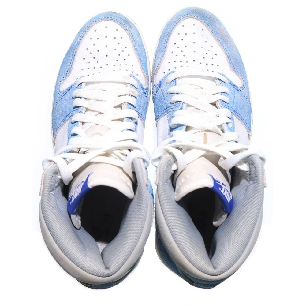 NIKE(ナイキ) AIR JORDAN 1 HIGH OG HYPER ROYAL エアジョーダン ハイパーロイヤル ハイカットスニーカー ブルー/ホワイト US8.5/26.5cm 555088-402