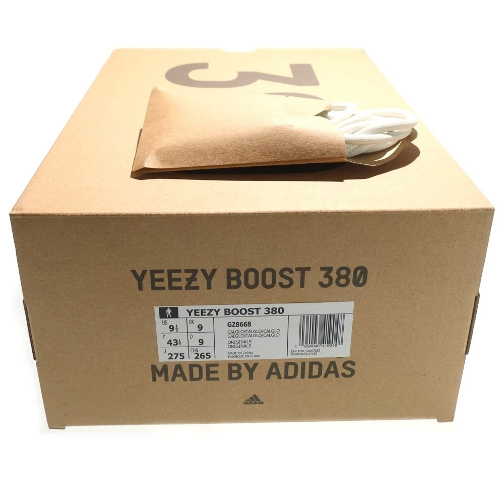 adidas(アディダス) YEEZY BOOST 380 ALIEN BLUE イージーブースト 380 エイリアンブルー ローカットスニーカー ホワイト/ブルー US9.5/27.5cm GW0304