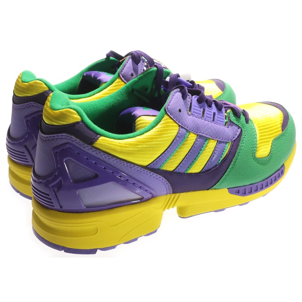 adidas(アディダス) ×atmos ZX 8000 G-SNK BRAZIL アトモス ZX 8000 G-SNK ブラジル ローカットスニーカー イエロー/パープル/グリーン US9/27cm GX7185