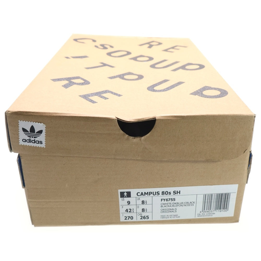 adidas(アディダス) CAMPUS 80S SH RECOUTURE キャンパス 80S リクチュール ローカットスニーカー ベージュ US9/27cm FY6755