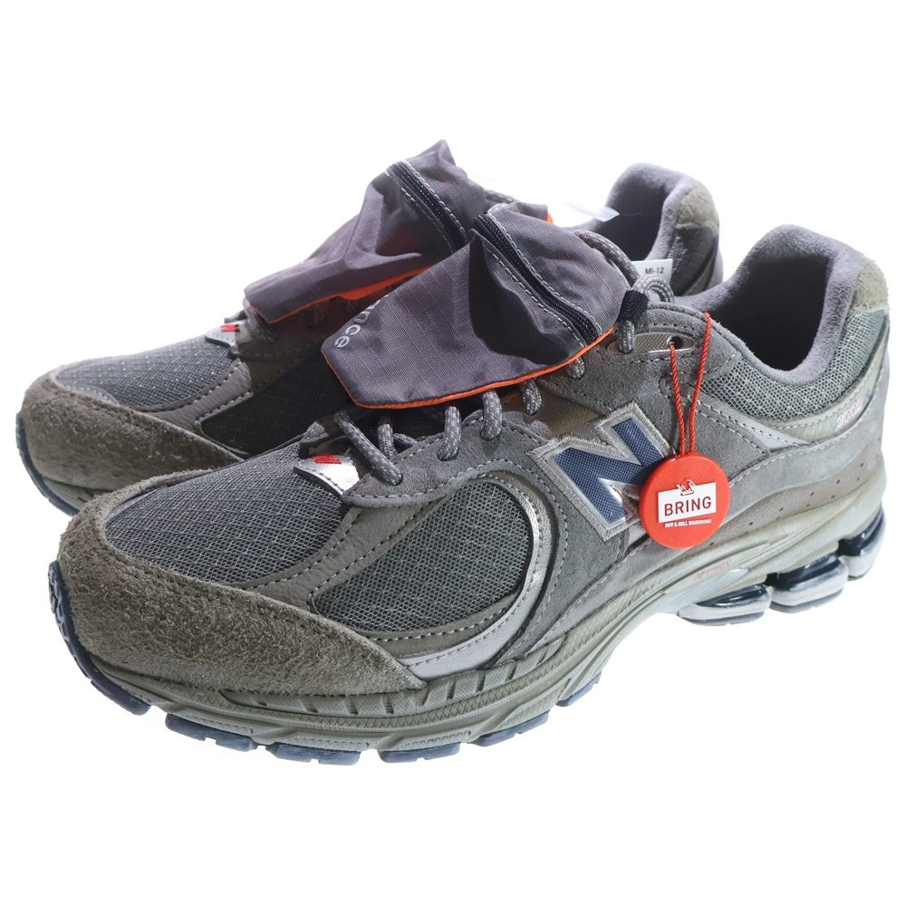 New Balance(ニューバランス) M2002RVA GRAY スエード メッシュ ローカットスニーカー グレー US9.5/27.5cm