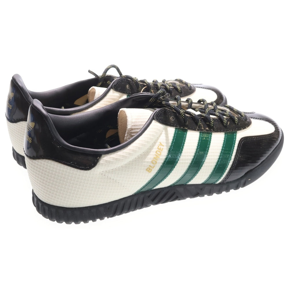 adidas(アディダス) ×BLONDEY MCCOY AB GAZELLE INDOOR ブロンディマッコイ A.B ガゼル インドア ローカットスニーカー ホワイト/グリーン/ブラック US9/27cm IF0200