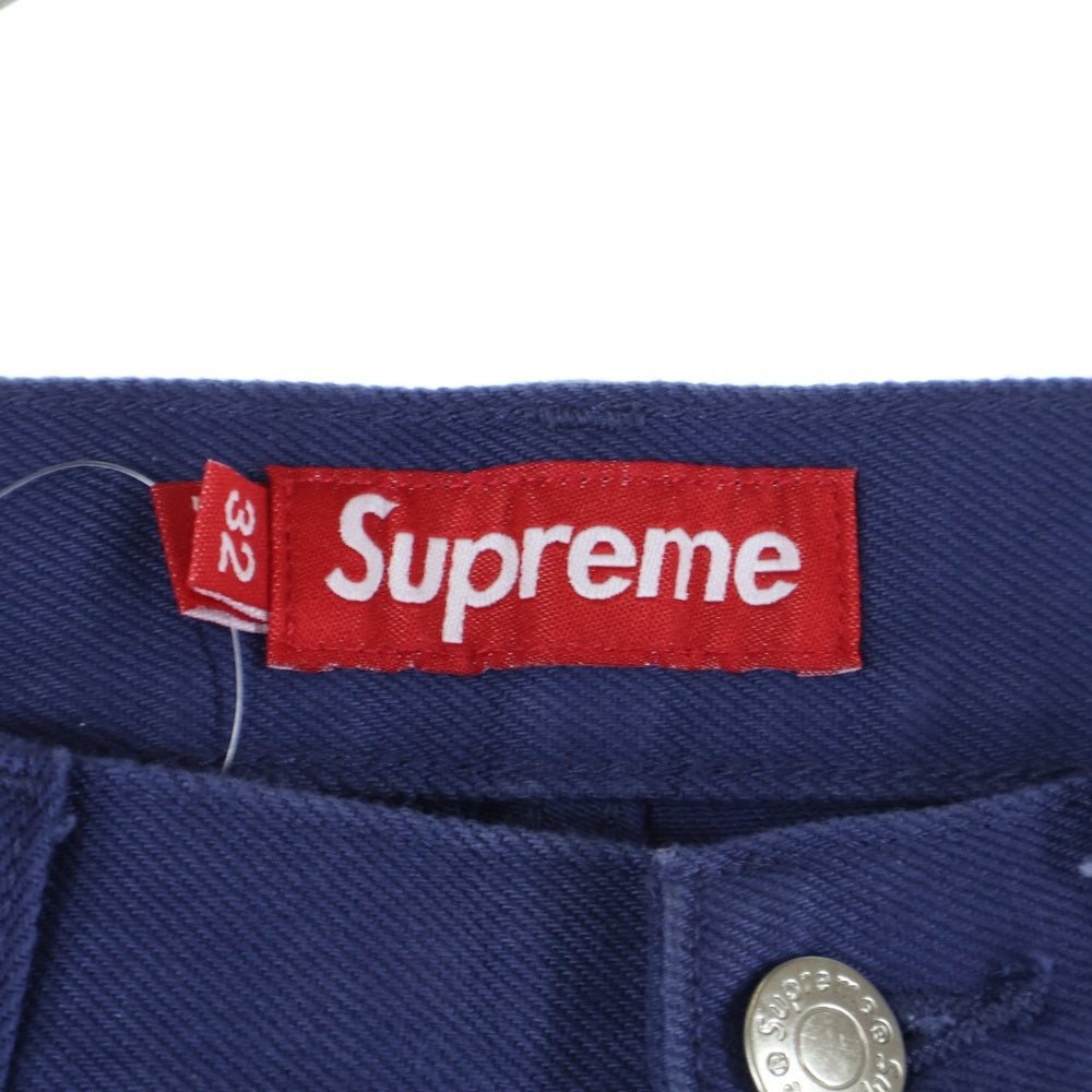 SUPREME(シュプリーム) 24SS Baggy Denim Short バギー デニムショーツ ハーフパンツ ブルー