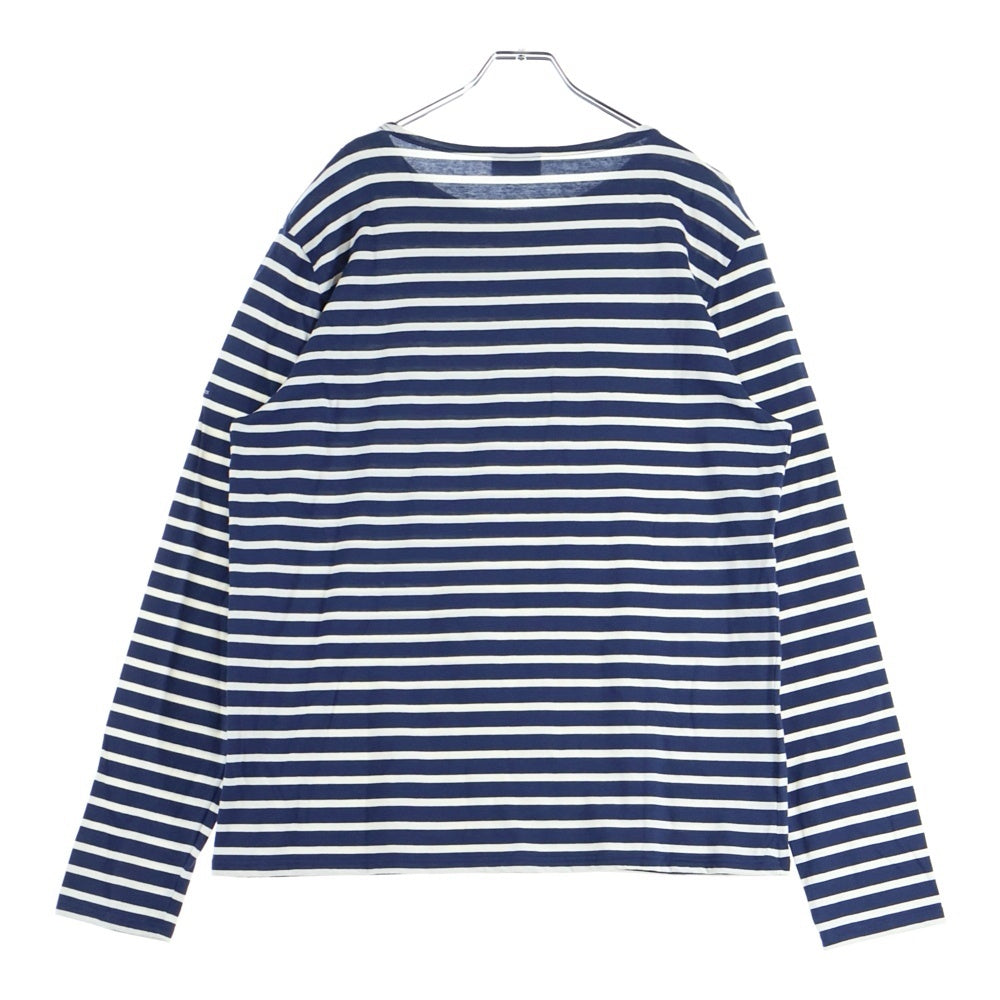 SAINT JAMES(セントジェームス) ボーダーTシャツ 長袖クルーネックカットソー ネイビー/ホワイト