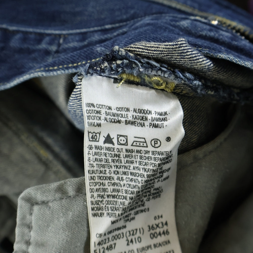Levi's(リーバイス) 00S VINTAGE ENGINEERED JEANS ヴィンテージ エンジニアードジーンズ 立体裁断加工 ジップフライデニムパンツ インディゴ