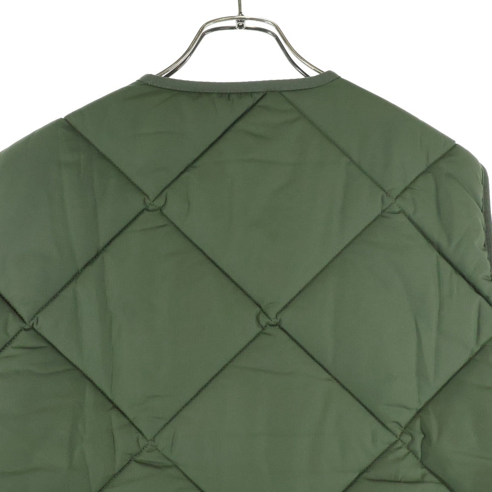 Barbour(バブアー) 24AW FIELD QUILTED GILET フィールド キルテッド ジレ ジップアップベスト カーキ 242MGI0255