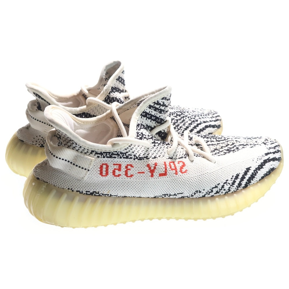 adidas(アディダス) YEEZY BOOST 350 V2 ZEBRA イージー ブースト ブイツー ゼブラ ローカットスニーカー ホワイト US9/26.5cm CP9654
