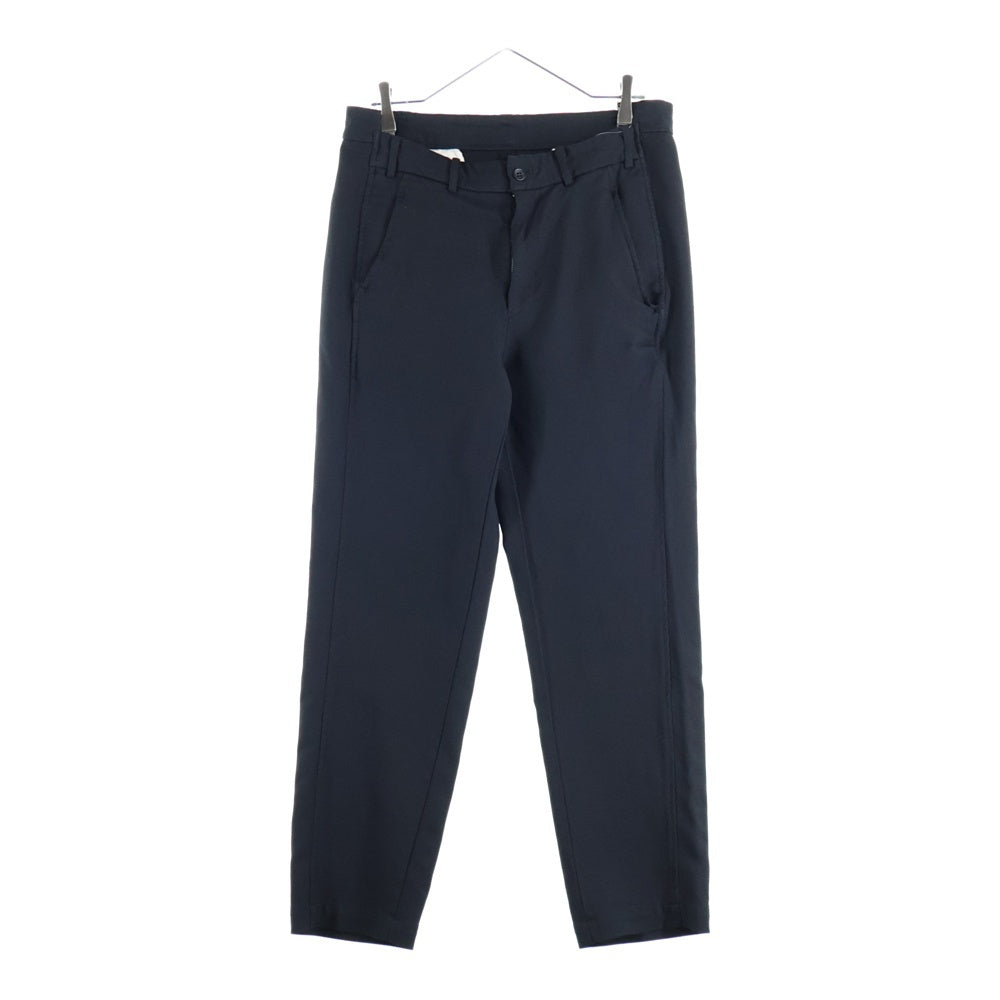 BLACK COMME des GARCONS(ブラックコムデギャルソン) 19AW AD2019 ドッキング ポリエステル スラックスパンツ ブラック 1D-F024