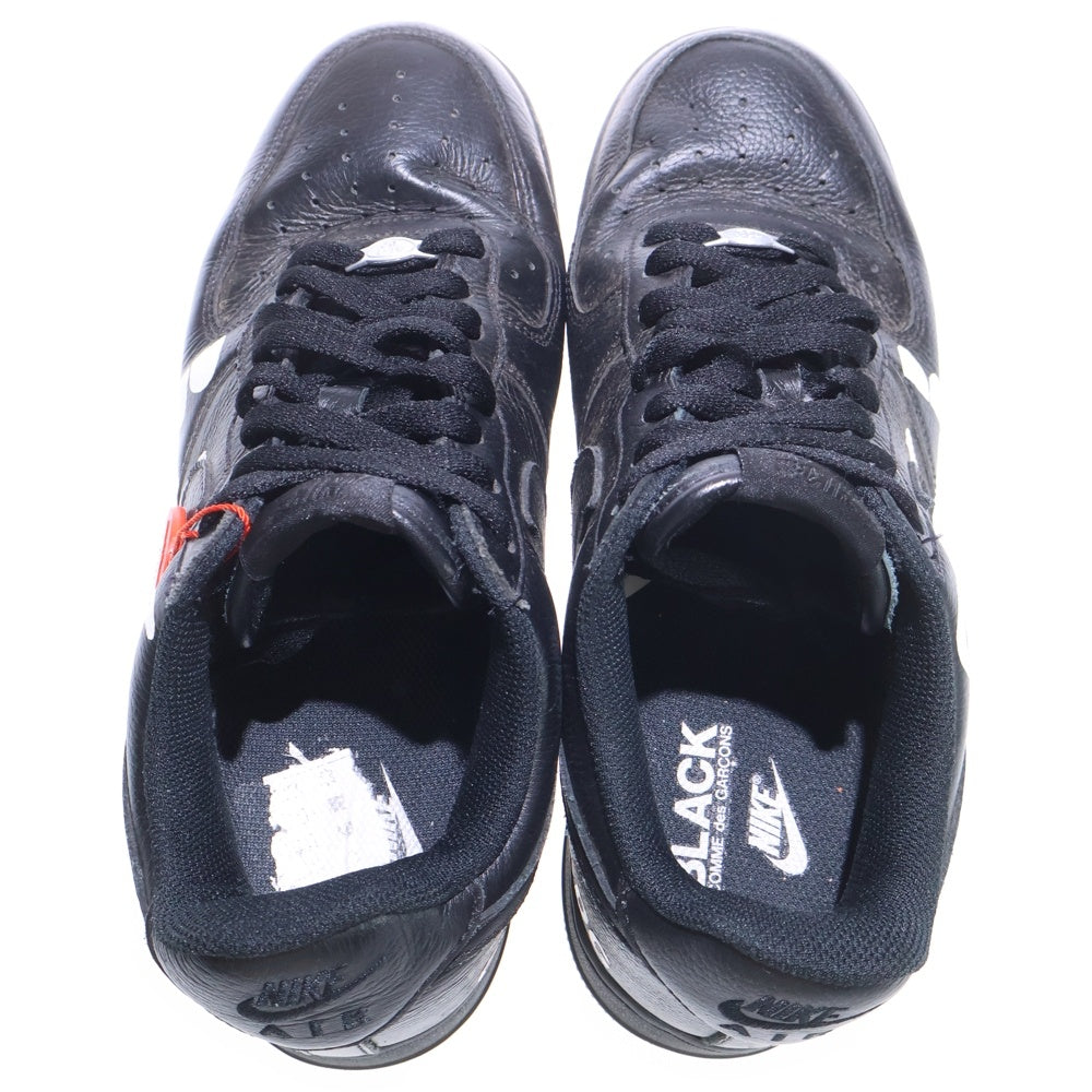 NIKE(ナイキ) ×BLACK COMME des GARCONS AIR FORCE 1 LOW RETRO ブラックコムデギャルソン エアフォース レトロ ローカットスニーカー ブラック US9.5/27.5cm IB9949-001