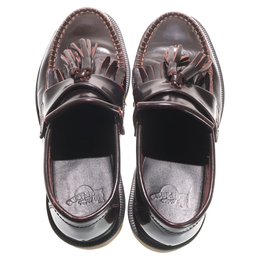 Dr.Martens(ドクターマーチン) ADRIAN エイドリアン レザー タッセル ローファー ドレスシューズ ボルドー レディース