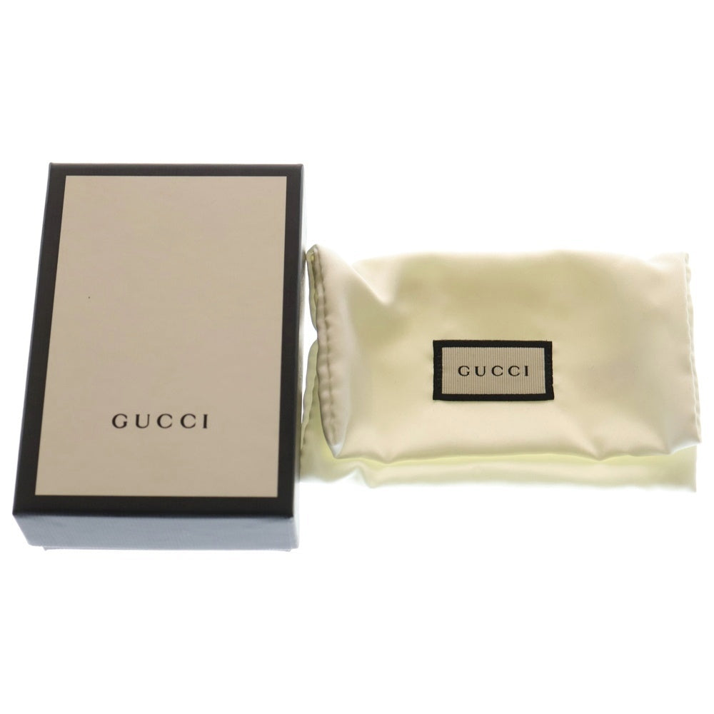GUCCI(グッチ) GGマーモント レザー コンパクト 6連キーケース ブラック 466118 レディース