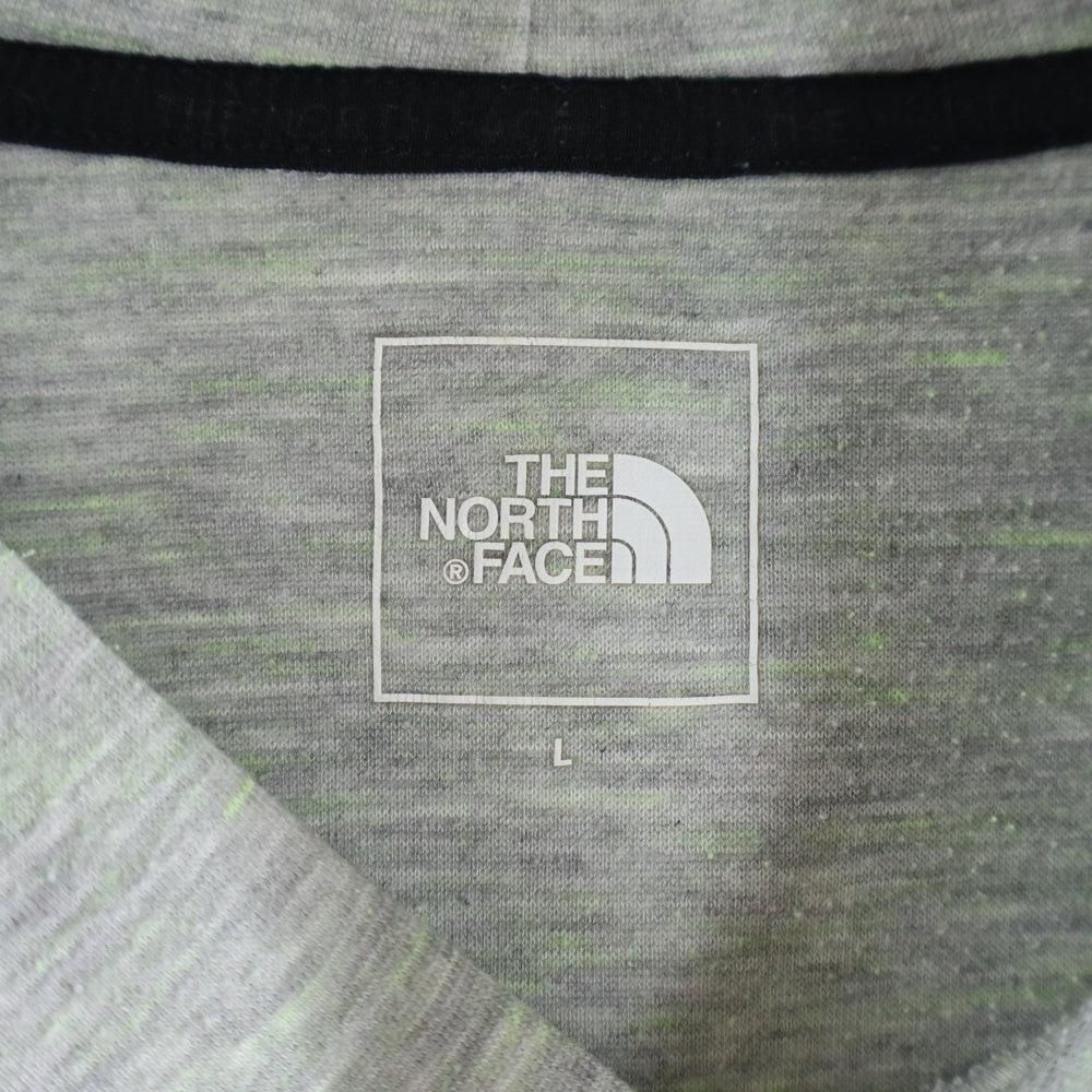 THE NORTH FACE(ザノースフェイス) TECH AIR SWEAT WIDE HOODIE テック ワイド フーデッド スウェット パーカー グレー NT12286