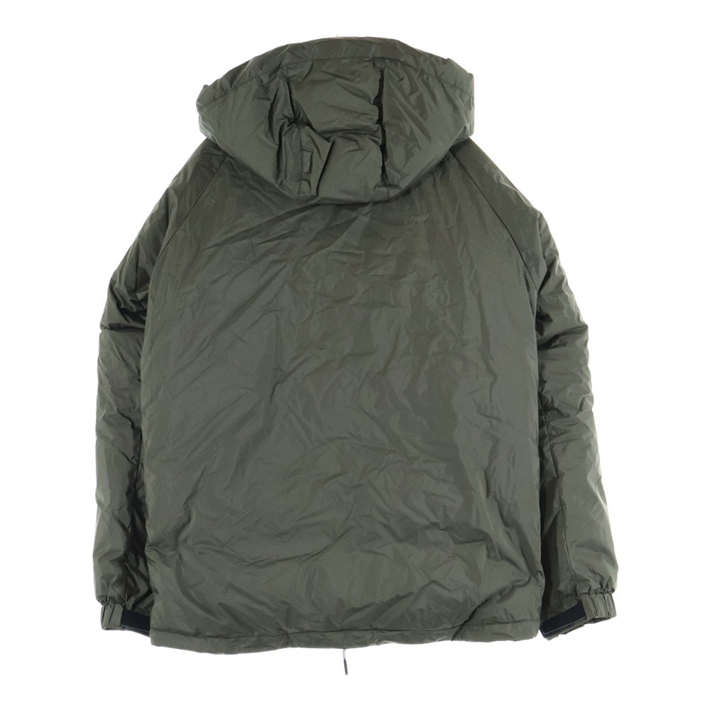 NANGA(ナンガ) AURORA LIGHT DOWN JACKET オーロラ ライト フーデッド ジップアップ ダウンジャケット カーキ P000004