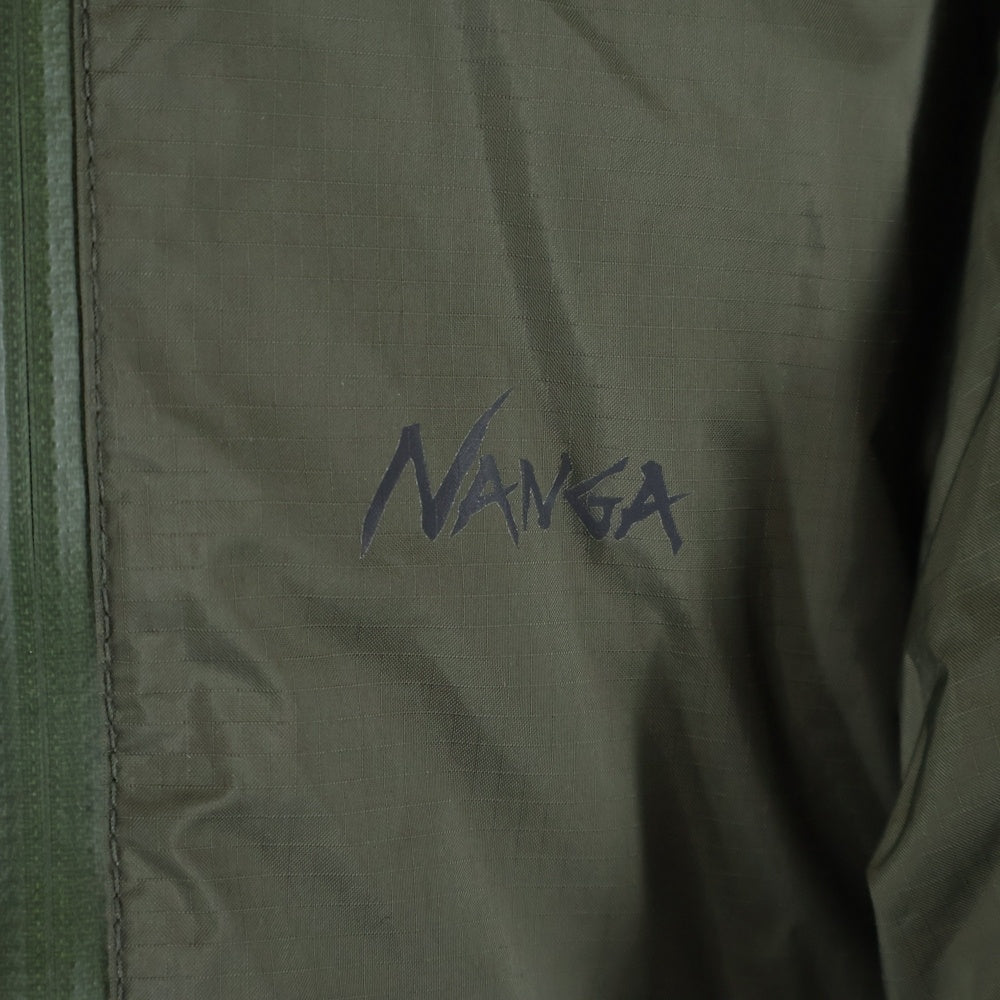 NANGA(ナンガ) AURORA LIGHT DOWN JACKET オーロラ ライト フーデッド ジップアップ ダウンジャケット カーキ P000004