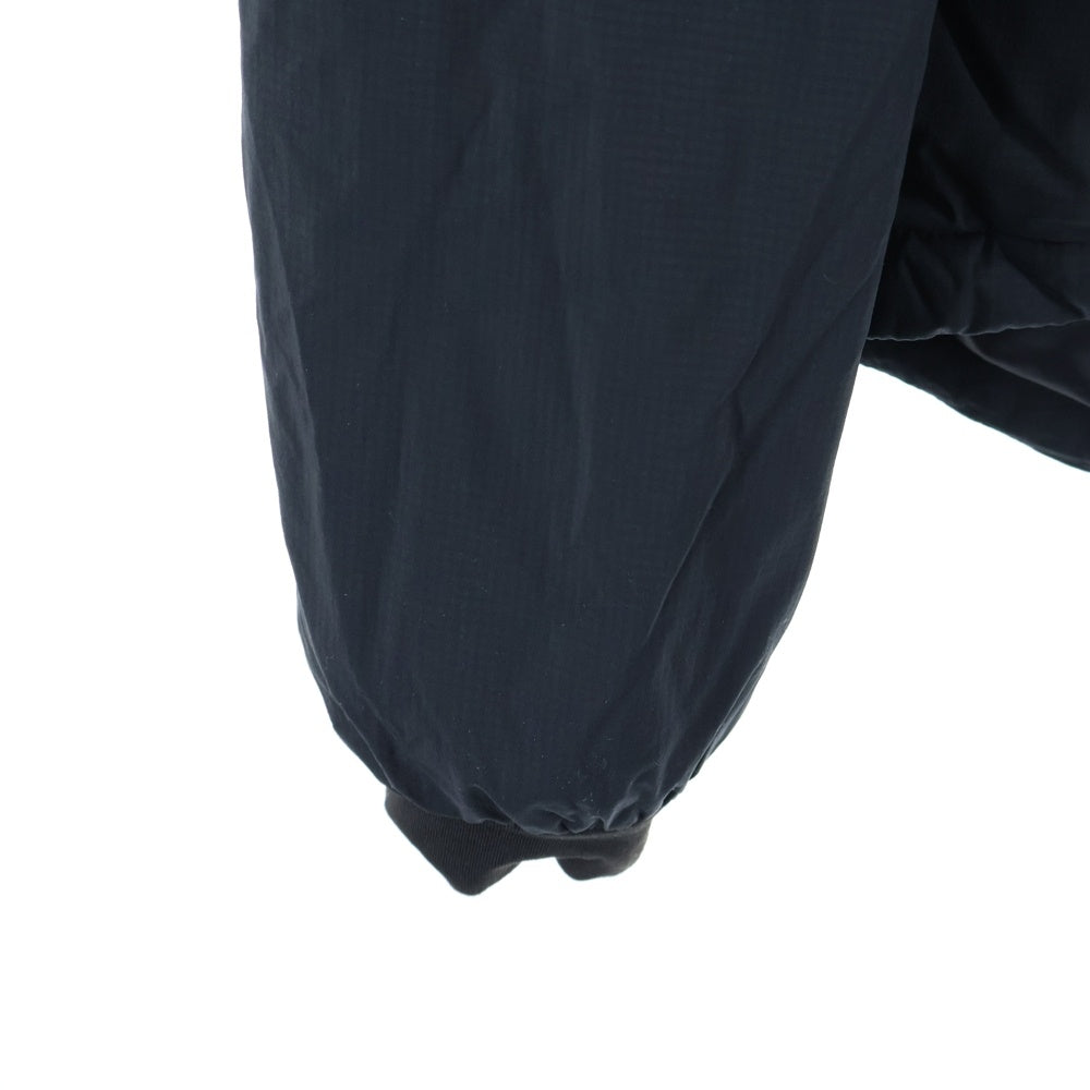 CANADA GOOSE(カナダグース) LODGE HOODY ロッジフーディ アームロゴデザイン フーデッド ジップアップ ダウンジャケット ブラック 5078M