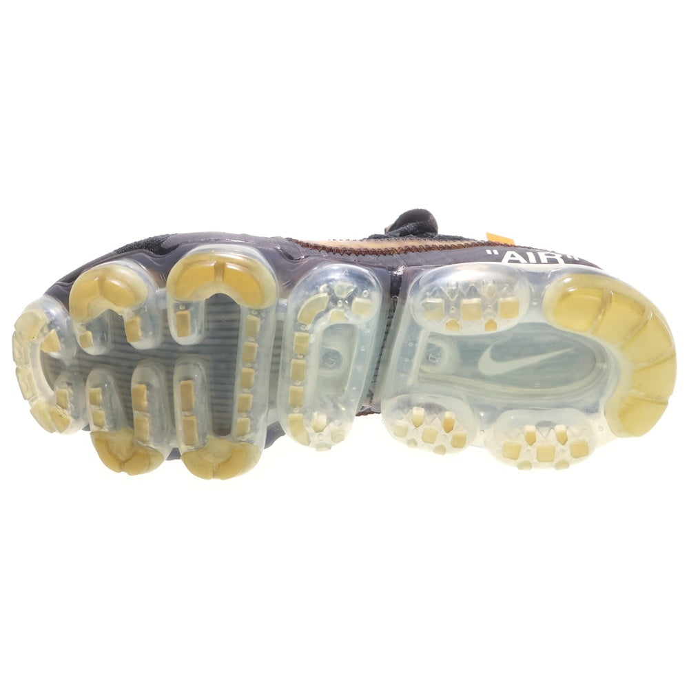 NIKE(ナイキ) ×OFF-WHITE THE 10 AIR VAPORMAX FK オフホワイト ザテン エアヴェイパーマックス ローカットスニーカー ブラック US7.5/25.5cm AA3831-002