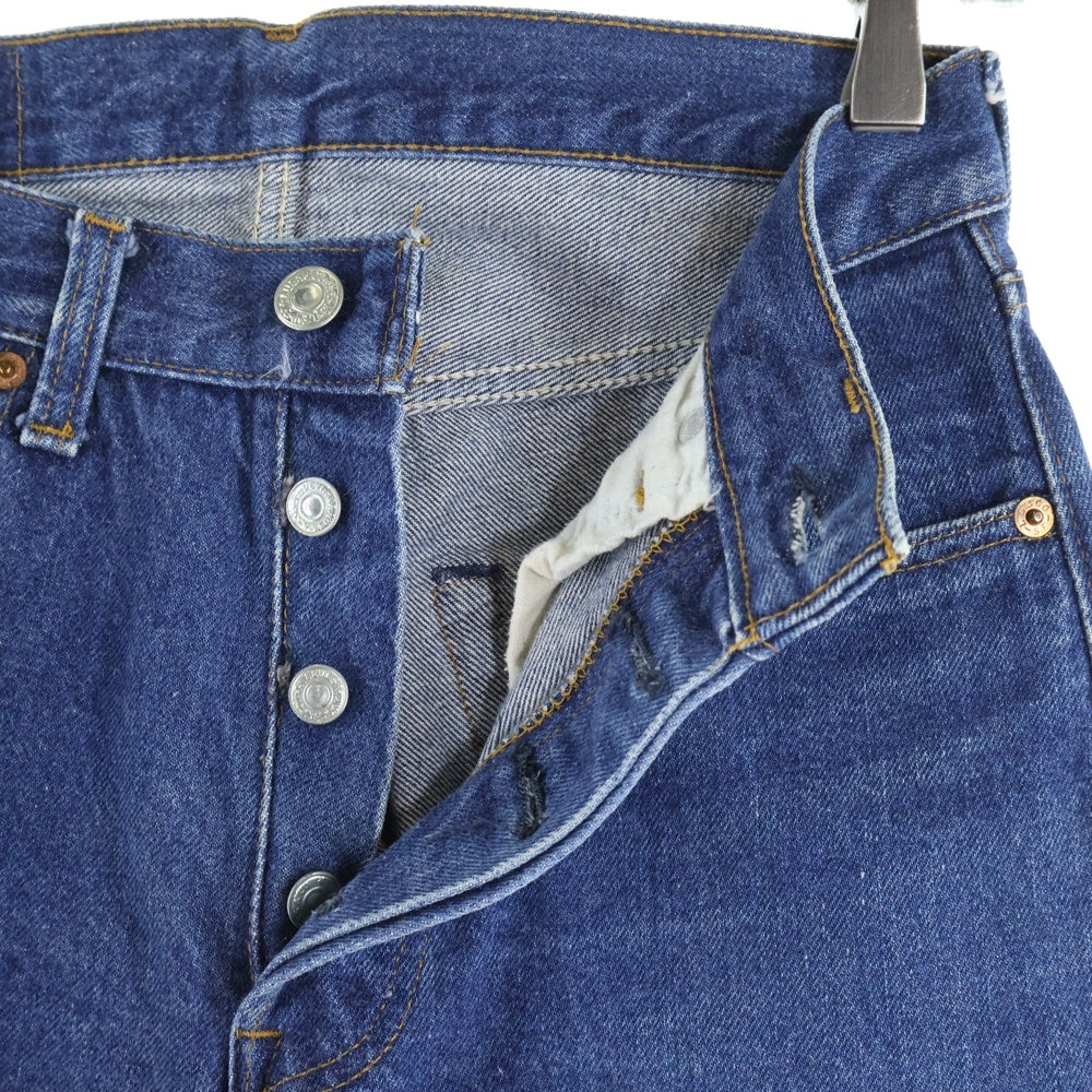 Levi's(リーバイス) 80S VINTAGE 501 ボタン裏558 USA製 セルビッチ ボタンフライ ヴィンテージ デニムパンツ インディゴ