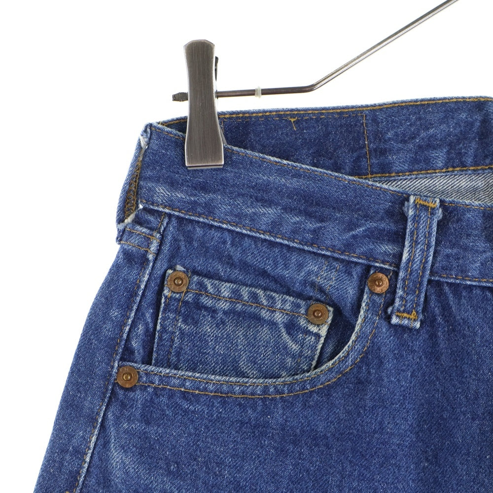 Levi's(リーバイス) 80S VINTAGE 501 ボタン裏558 USA製 セルビッチ ボタンフライ ヴィンテージ デニムパンツ インディゴ